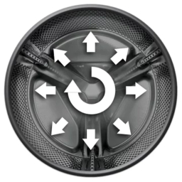 ماشین لباسشویی دوو مدل DWK-ZL860CS ظرفیت 8 کیلوگرم