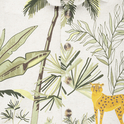 ست پیراهن و شلوارک پسرانه فیورلا مدل دنیای ببر کد 25050