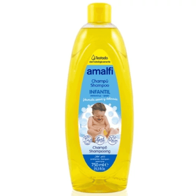 شامپو بچه نوزاد آمالفی مدل ضد حساسیت حجم 750 میلی‌ لیتر