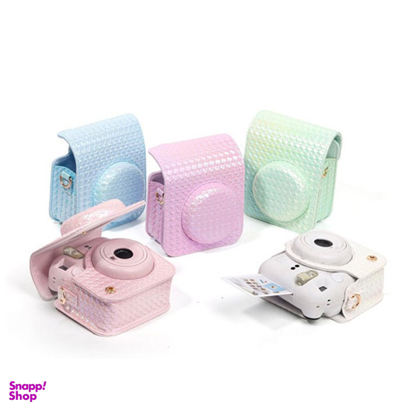 کیف و آلبوم چرمی دوربین فوجی فیلم کد 2221 Instax Mini 12 Bag + Album