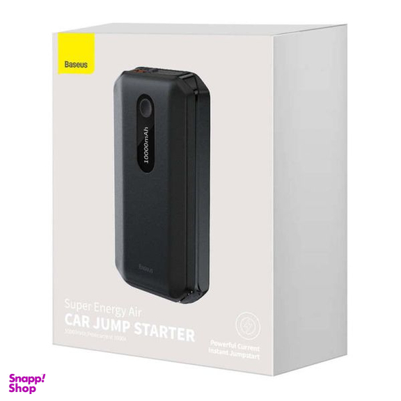 جامپ استارتر خودرو باسئوس مدل Super Energy Air Car Jump Starter CGNL10000mAh