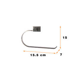 آویز حوله دلفین مدل Est-06-G-ss