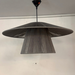 لوستر بافتنی نورهام مدل مکرومه کنفی