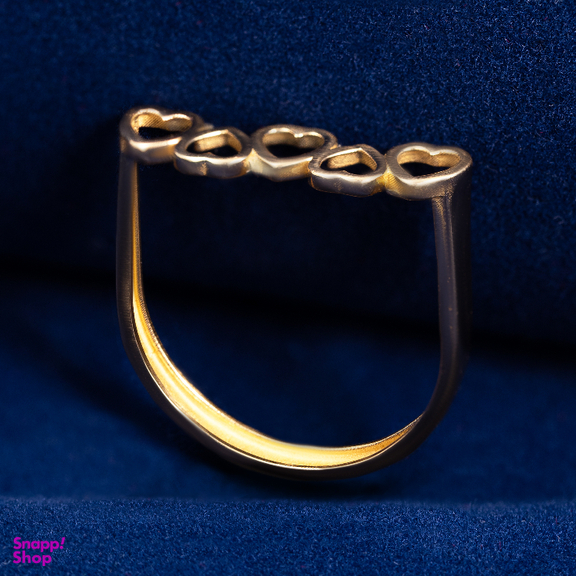 انگشتر طلا 18 عیار زنانه جواهری سون کد 5718