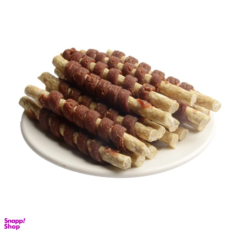 تشویقی سگ ا داگ مدل دور پیچ گوشت بره وزن 100 گرم