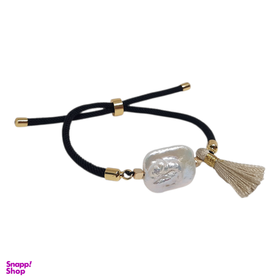 دستبند طلا 18 عیار زنانه والنزا طرح باروک کد 953795