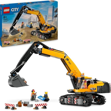 ساختنی لگو سری سیتی مدل Construction Excavator کد 60420