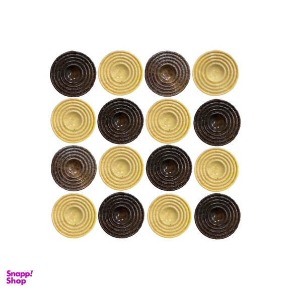 مهره چوبی کد 320 مجموعه 32 عددی