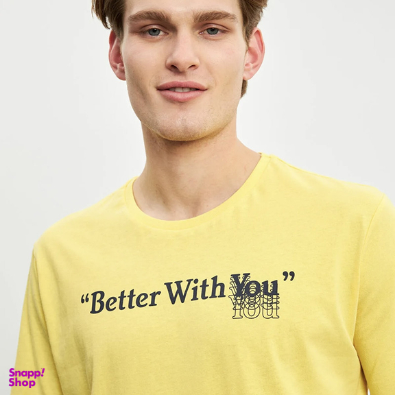 ست تیشرت آستین کوتاه و شلوارک راحتی مردانه ال سی وایکیکی مدل Fresh-Pamuk