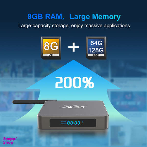 اندرويد باكس ايكس 96 مدل X96 X6