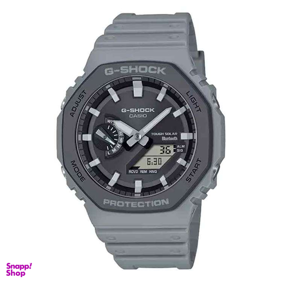 ساعت مچی دیجیتال مردانه کاسیو مدل GA-B2100LUU-8ADR رنگ طوسی