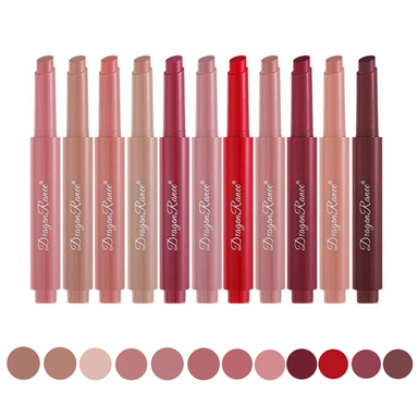 رژ لب جامد دراگون رانی مدل A01 بسته 12 عددی