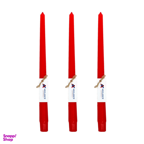 شمع آرولنس طرح قلمی مدل L30 بسته 3 عددی