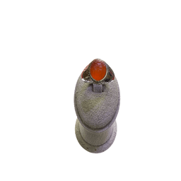 انگشتر نقره 925 عیار مردانه طرح شمایل کد HOSS06