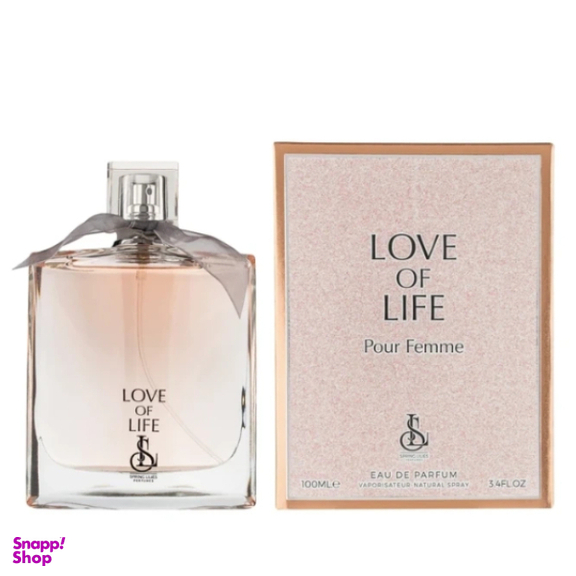 ادوپرفیوم زنانه اسپرینگ لیلیز مدل Love Of Life حجم 100 میلی لیتر