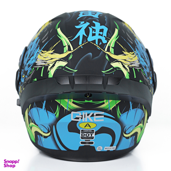 کلاه کاسکت فک متحرک کایک مدل 772 Blue Thunder God به همراه کاور
