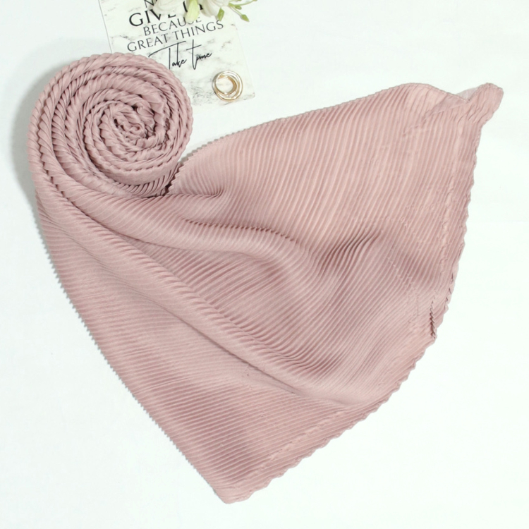 شال ساده پلیسه طرح آرمیتا کد ana9503