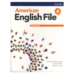کتاب AM ENGLISH FILE (4) 3rd edition اثر جمعی از نویسندگان انتشارات زبان مهر به همراه سی دی
