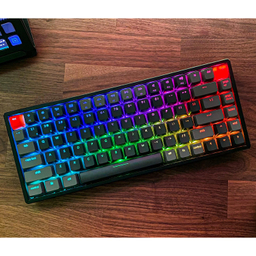 کیبورد بی سیم مخصوص بازی کیکرون مدل K2 Version 2 Aluminum Red Switch