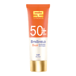 کرم ژل ضد آفتاب فاقد چربی ساین اسکین مدل +SPF50 رنگ روشن حجم 30 میلی‌ لیتر