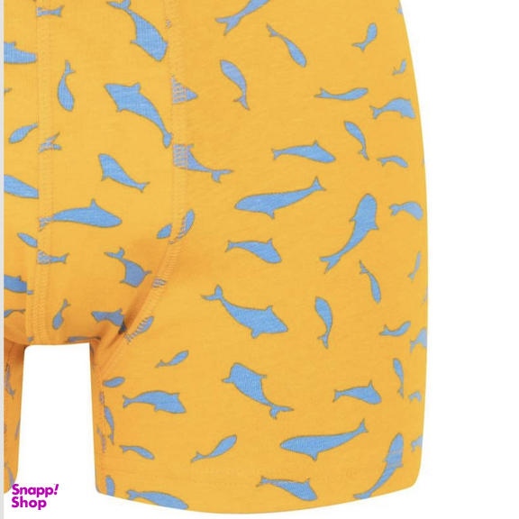 شورت پادار مردانه دفکتو مدل Fish-Air بسته 3 عددی