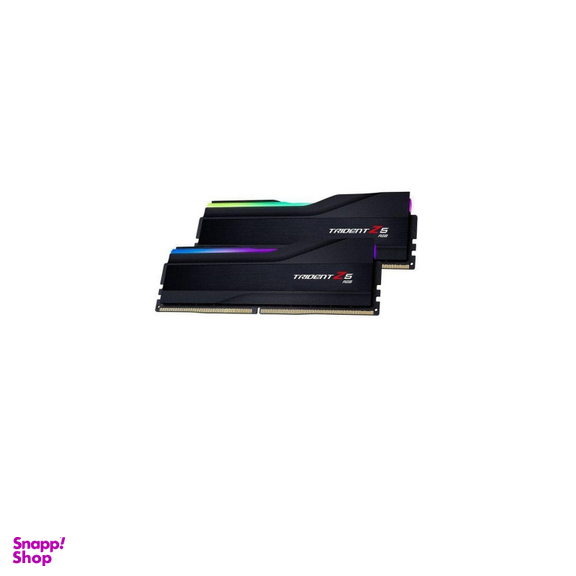 رم کامپیوتر جی اسکیل دو کاناله مدل Trident Z5 RGB فرکانس 7200 مگاهرتز DDR5 تایمینگ CL34 حافظه 16 گیگابایت بسته 2 عددی