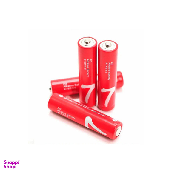 باتری نیم قلمی زد ام آی مدل ZI7 RAINBOW بسته 4 عددی