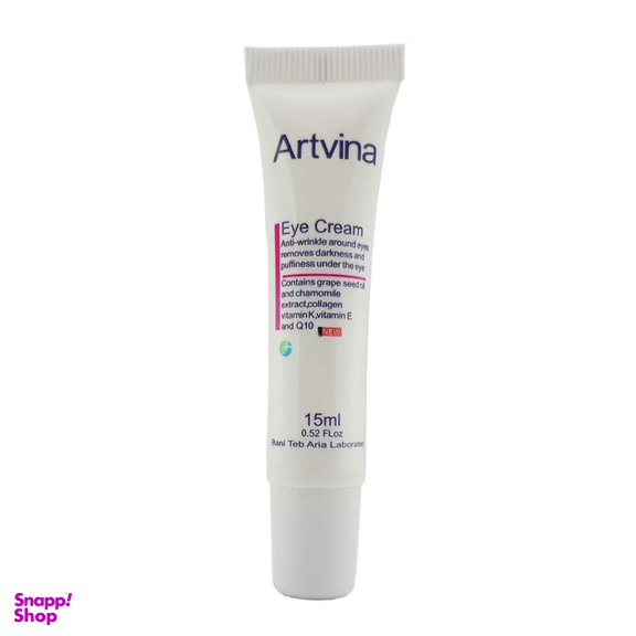 کرم دور چشم آرت وینا مدل استیکی حاوی ویتامین K و E حجم 15 میلی لیتر