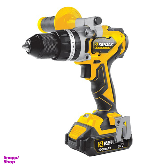 دریل چکشی براشلس کنزاکس مدل 8880 دو باتری