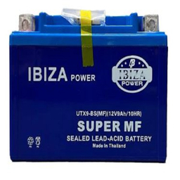 باتری موتور سیکلت کوتاه ایبیزا مدل 12V-9AH