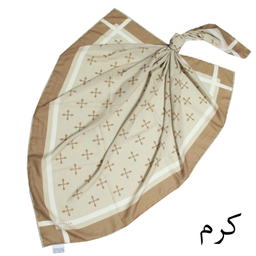 روسری زنانه آنالیا مدل نخی مزونی کلاسیک کد a-7097