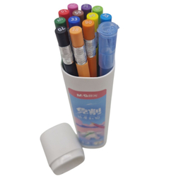 مداد رنگی نوکی 12 رنگ ام اند جی مدل اتودی کد 6901