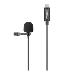 میکروفون یقه ای با سیم بویا مدل Boya BY-M3 رابط Type-C