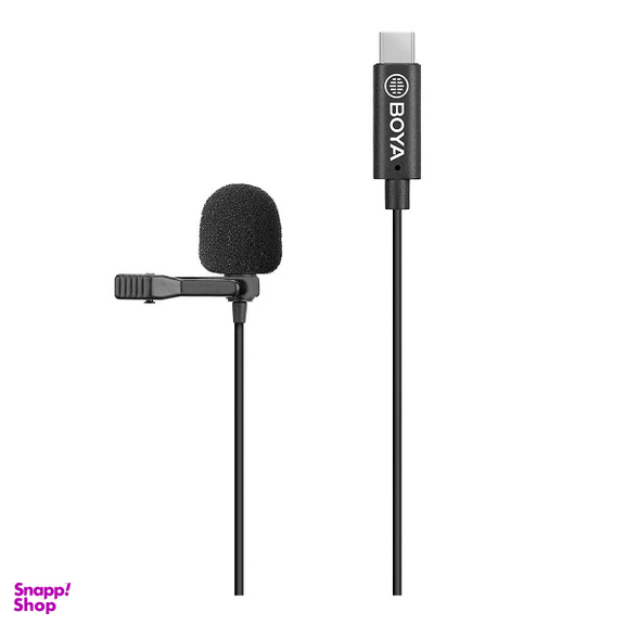 میکروفون یقه ای با سیم بویا مدل Boya BY-M3 رابط Type-C