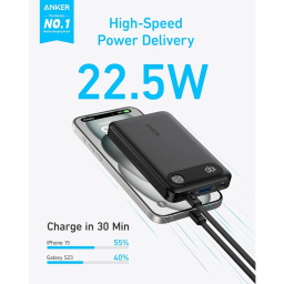 پاوربانک انکر مدل Powercore A1388 ظرفیت 10000 میلی آمپر ساعت