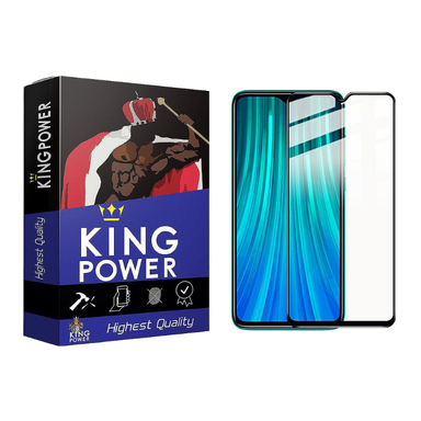 محافظ صفحه نمایش گوشی موبایل کینگ پاور مدل Super 9D مناسب شیائومی Redmi Note 8