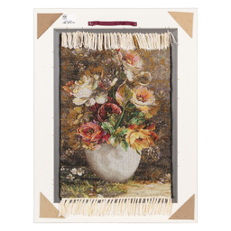 تابلو فرش دستباف سی پرشیا مدل گل در گلدان کد 903913