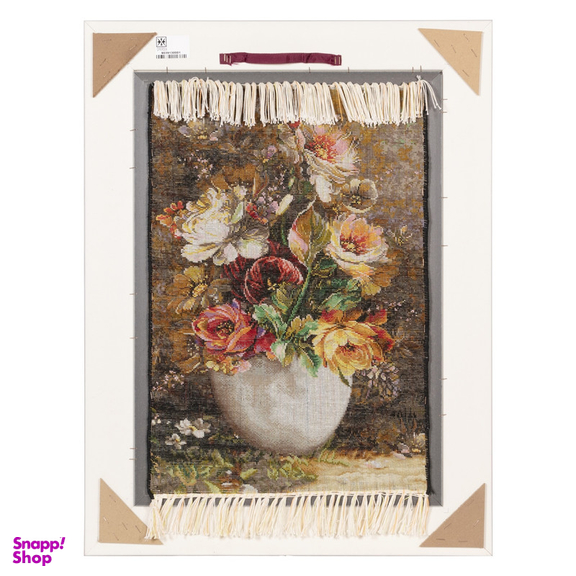 تابلو فرش دستباف سی پرشیا مدل گل در گلدان کد 903913