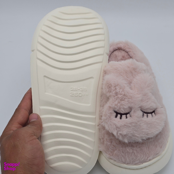 دمپایی حوله ای مدل خرگوشی کد 426 رنگ صورتی