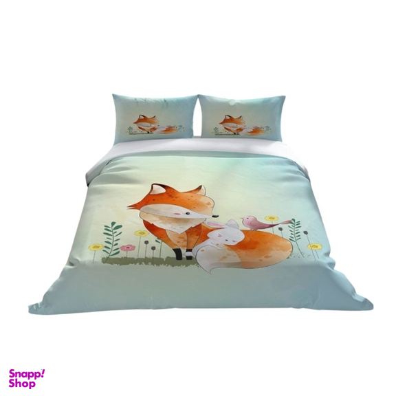 سرویس خواب مدل روباه یک نفره 4 تکه کد R7998