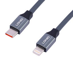کابل تبدیل Type-C به Lightning الدینیو مدل LC441i طول 1 متر