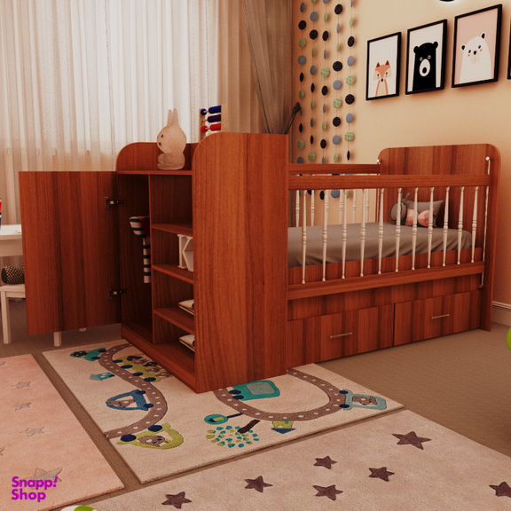 تخت خواب کودک اعیان مدل FH407