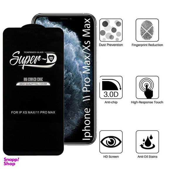 محافظ صفحه نمایش اپیکوی مدل Super 5D مناسب برای گوشی موبایل اپل iPhone 11 Pro Max / Xs Max
