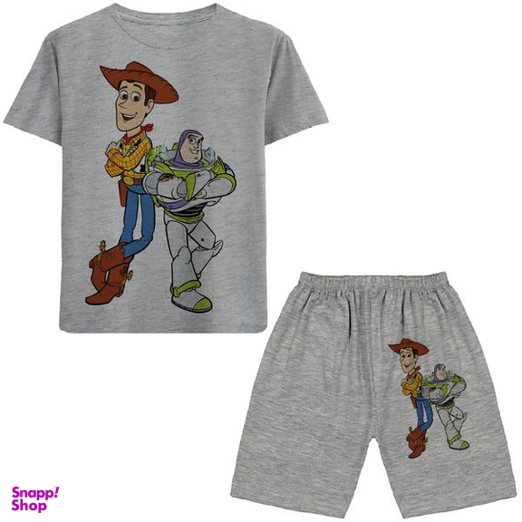 ست تیشرت و شلوارک پسرانه مدل اسباب بازی کد A22