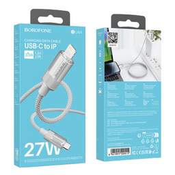 کابل 27 وات Type-C به Lightning بروفون مدل BU44 طول 1.2 متر
