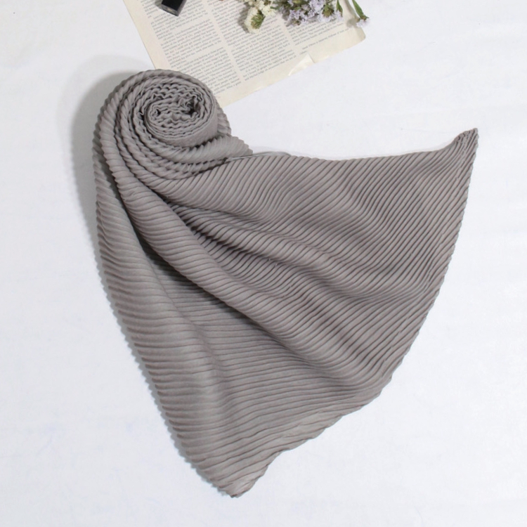 شال ساده پلیسه طرح آرمیتا کد ana9503