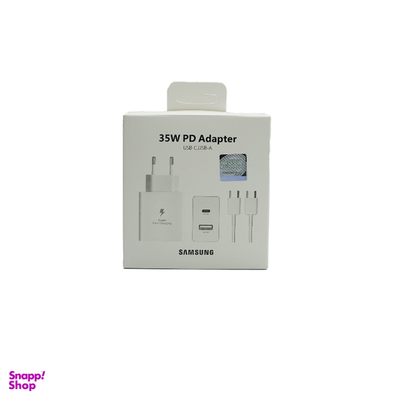 شارژر 35 وات سامسونگ کد 17200352 به همراه کابل Type-C