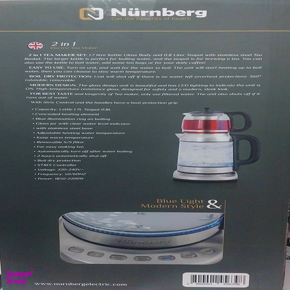 چای ساز نورنبرگ مدل TNG_550MK
