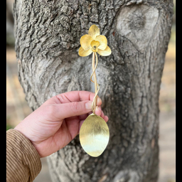 قاشق آجیل خوری مدل گل ارکیده کد 1326