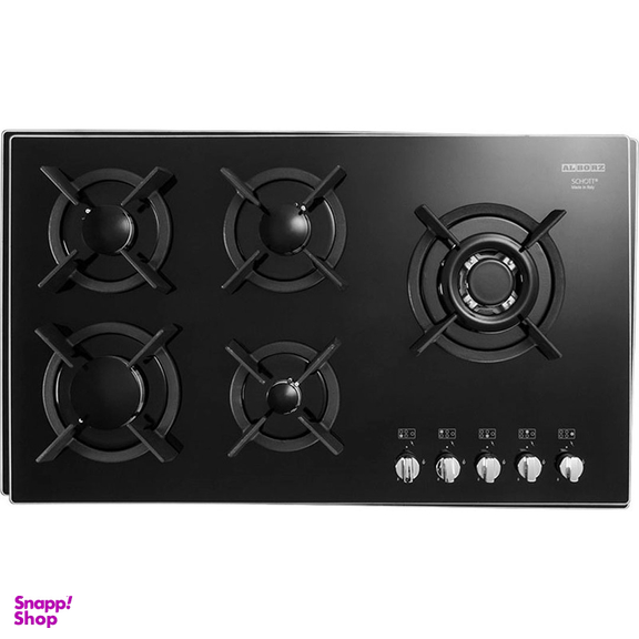 اجاق گاز صفحه ای استیل البرز مدل G-5907/R